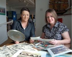 Greencastle Regatta committee members, Gemma Havlin, left, and Joanne McClenaghan.