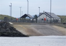 The pier at Magilligan Point.