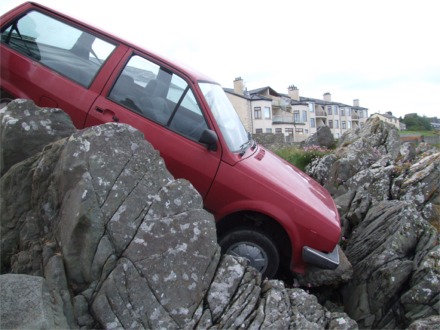 Polo on the rocks.