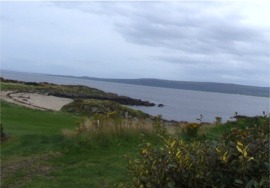 The 12th hole at Greencastle Golf Club.