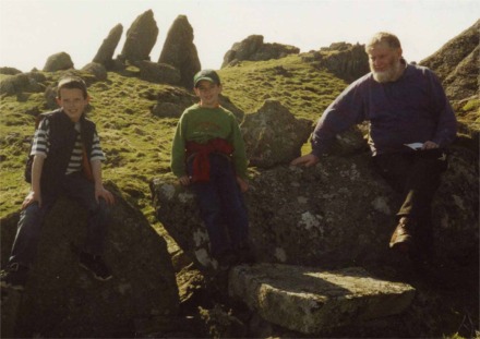 Mass Rock at Malin Head.