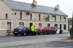 A recent Customs checkpoint in Burnfoot.