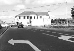 The Causeway Road on approach to The General's Shop, Buncrana.