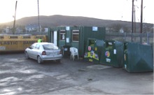 A section of Carndonagh Civic Amenity Site.