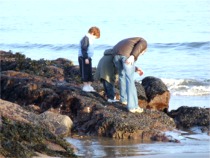 Shroove beach which retained its Blue Flag status.